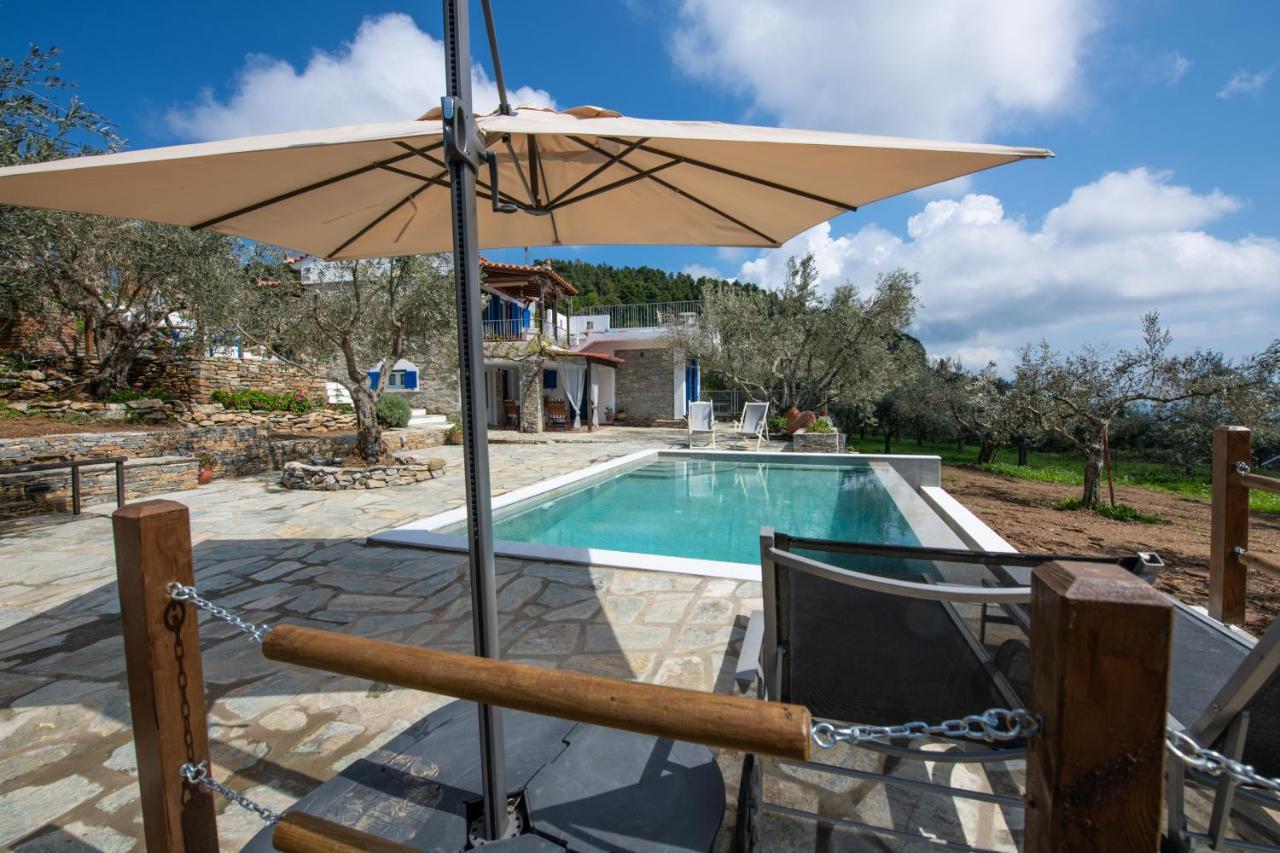 Villa Marouda Glossa Ngoại thất bức ảnh