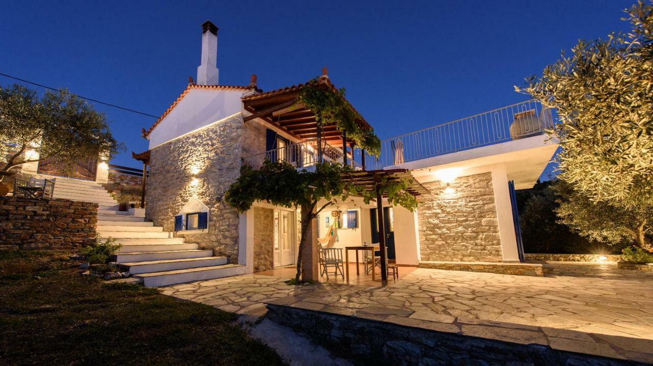 Villa Marouda Glossa Ngoại thất bức ảnh